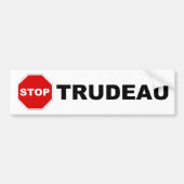 STOPPEN Sie TRUDEAU Autoaufkleber (Vorne)