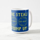 Stoppen Sie Trump an der Blockade Kaffeetasse (VorderseiteRechts)