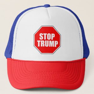 "STOPPEN SIE TRUMPF " TRUCKERKAPPE