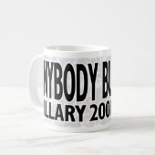 Stoppen Sie wütende Kuhc$anti-hillary-Tasse Kaffeetasse (Vorderseite Links)