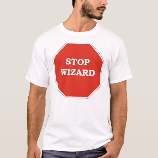 Stoppen Sie Zauberer T-Shirt (Vorderseite)