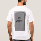 Stoppen Sie Zauberer T-Shirt (Rückseite)