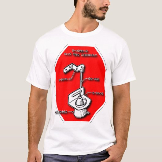 Stoppen Sie zu kippen T-Shirt (Vorderseite)