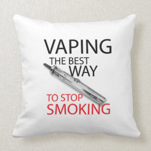 Stoppen Sie zu rauchen Kissen