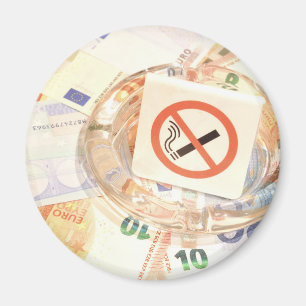 Stoppen Sie zu rauchen Magnet