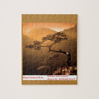 STOPPEN Sie zu versuchen, herein zu passen. Sie Puzzle