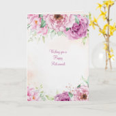 Stoppen und Riechen der Rose-Rentenkarte Karte (Gelbe Blume)