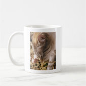 Stoppen und riechen Sie die Blume Kaffeetasse (Links)