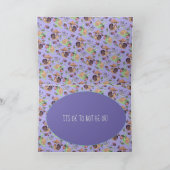 Stoppen und riechen Sie die Erdbeeren, die sich se Karte (Innenseite)