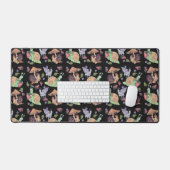 Stoppen und riechen Sie die Erdbeeren Schneckenmus Schreibtischunterlage (Tastatur & Maus)