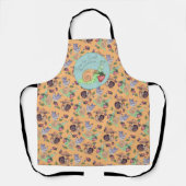 Stoppen und riechen Sie die Erdbeeren Schneckenmus Schürze (Vorderseite)