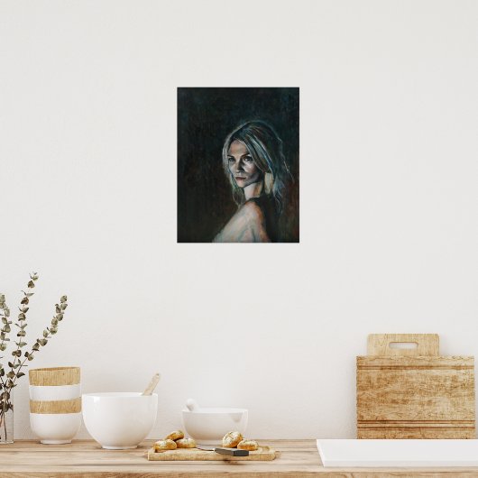 stoppen und starren poster (Küche)