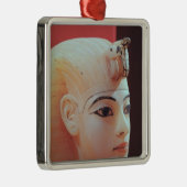 Stopper von einer der canopic Urnen Silbernes Ornament (Rechts)