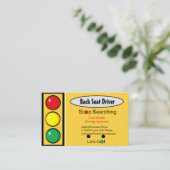 Stoppleuchte Visitenkarte (Stehend Vorderseite)