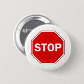 Stoppschild Button (Vorne & Hinten)