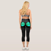 Stoppschild Capri Leggings (Rückseite)