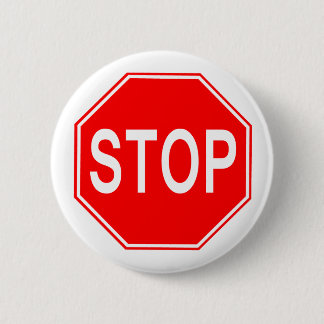 Stoppschild - Knopf Button