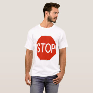Stoppschild T-Shirt