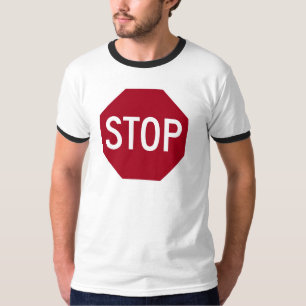 Stoppschild T-Shirt