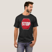 Stoppschild T-Shirt (Vorne ganz)