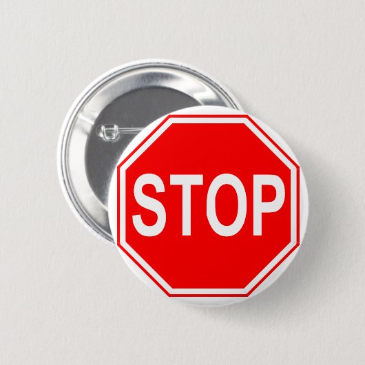 Stoppschildknopf Button (Vorne & Hinten)