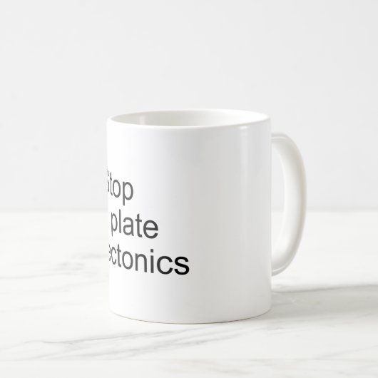 Stoppschildktonik Kaffeetasse (VorderseiteRechts)