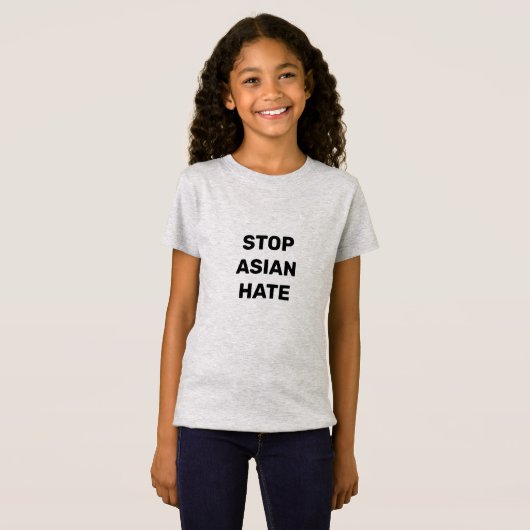 Stoppt Asiatisches Hass, Kinder T - Shirt (Vorne ganz)