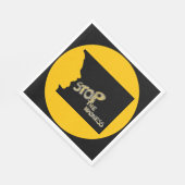 Stoppt das Madness Paper Napkin Serviette (Ecke)