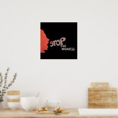 Stoppt das Madness-Poster Poster (Küche)