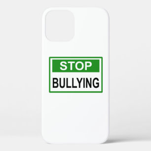 Stoppt das Mobbing Schild grün Case-Mate iPhone Hülle