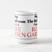 Stoppt den Ballsaal  Kaffeetasse (Mittel)