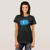 Stoppt den chinesischen Terrorismus T-Shirt (Vorne ganz)