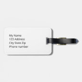 Stoppt den Handel Gepäckanhänger (Rückseite horizontal)