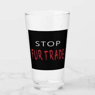 Stoppt den Handel Glas