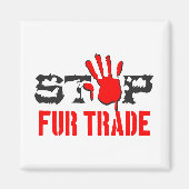 Stoppt den Handel Magnet (Vorne)