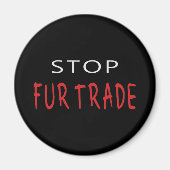 Stoppt den Handel Magnet (Vorne)