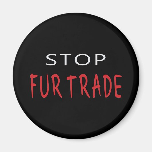 Stoppt den Handel Magnet (Vorne)