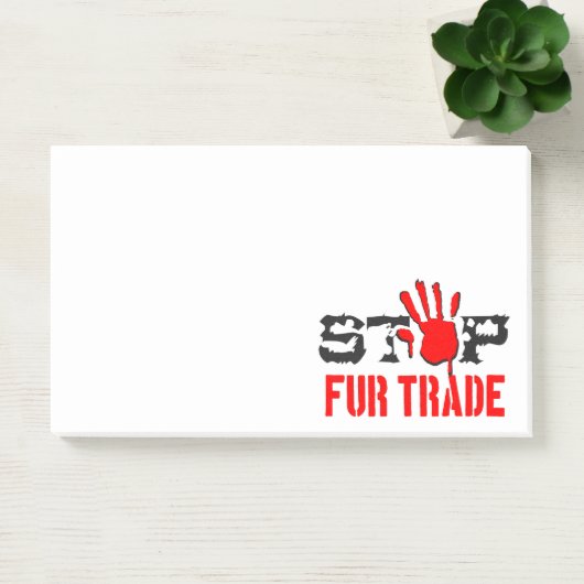 Stoppt den Handel Post-it Klebezettel (Büro)