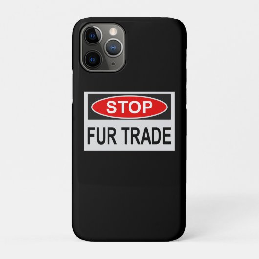 Stoppt den Handel Schild rot Case-Mate iPhone Hülle (Rückseite)