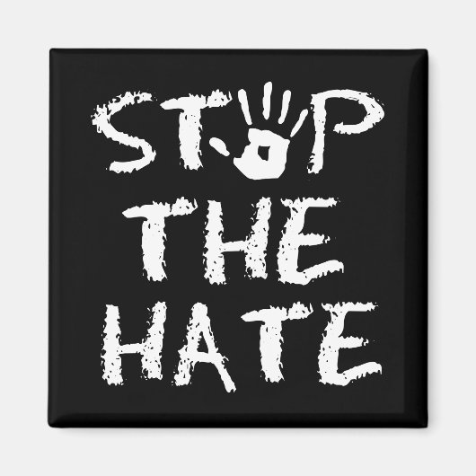 Stoppt den Hass Magnet (Vorne)