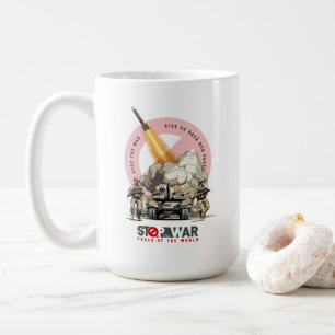 Stoppt den Krieg #15 Klassischer Becher Kaffeetasse