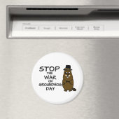 Stoppt den Krieg am Erdkundentag Magnet (In Situ (Geschirrspüler))