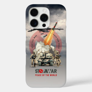 Stoppt den Krieg   iPhone 16 Pro Hülle