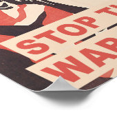 Stoppt den Krieg der Republikaner gegen Frauen Poster (Ecke)