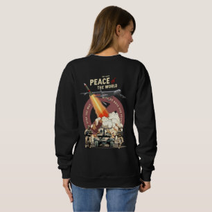 Stoppt den Krieg (Dunkler Modus) Frauen Sweatshirt