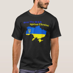Stoppt den Krieg gegen die Ukraine! Ukrainisch Lov T-Shirt