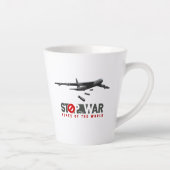 Stoppt den Krieg | Latte-Mug Milchtasse (Rechts)