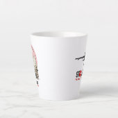 Stoppt den Krieg | Latte-Mug Milchtasse (Vorderseite)