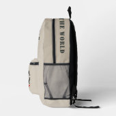 Stoppt den Krieg (Leichtmodus) | Bedruckter Rucksack (Rechts)