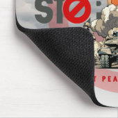Stoppt den Krieg | Mousepad (Ecke)